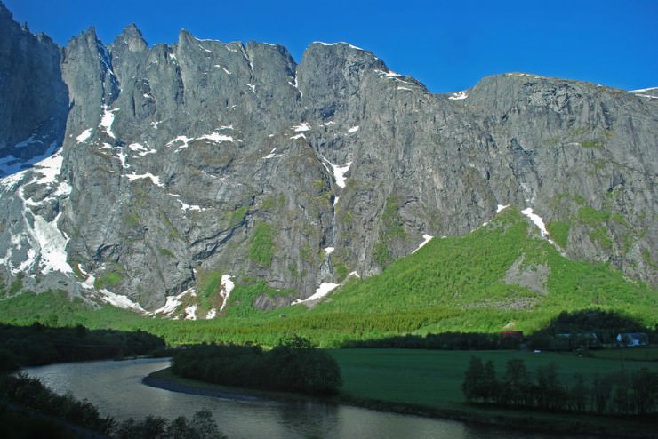 Troll Wall - The Tallest Rock Wall in Europe in Norway
