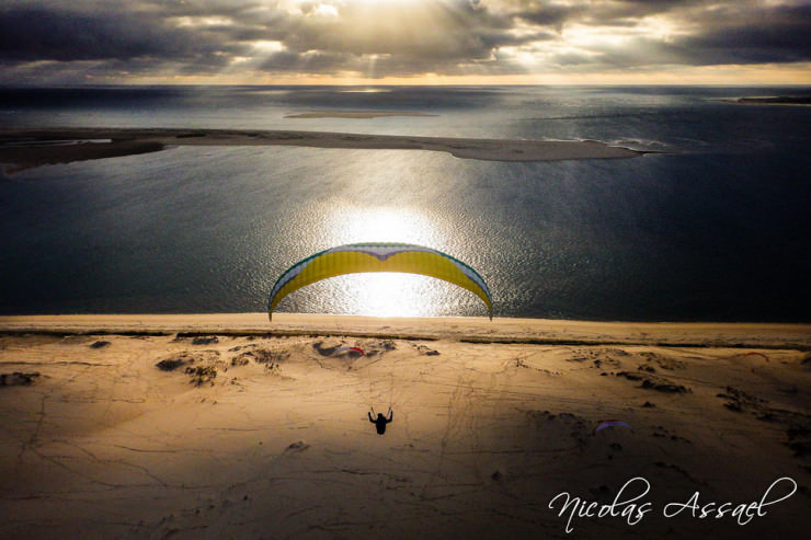 Top 10 Paragliding Sites-Gironde-Photo by Nicolas Assael
