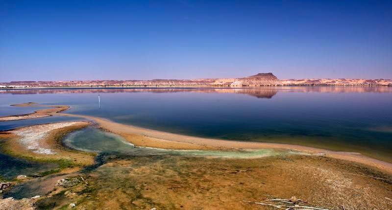 Lakes of Ounianga - Oasis in the Arid Sahara Desert, Chad