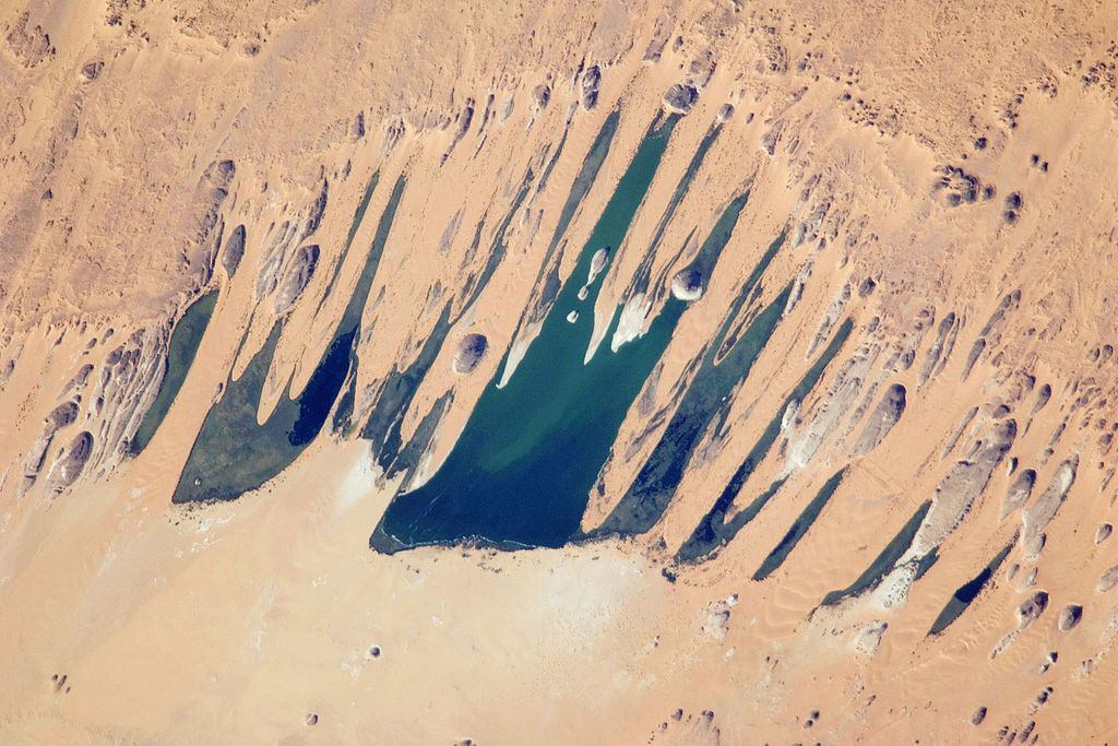 Lakes of Ounianga - Oasis in the Arid Sahara Desert, Chad