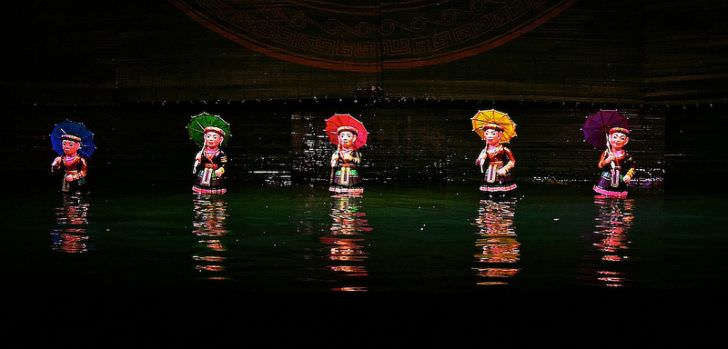 Thang long water puppet theatre
