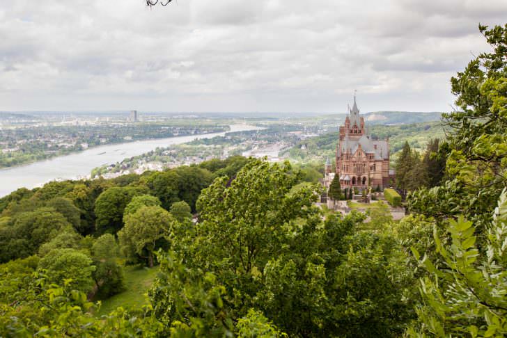 Drachenburg Castle in Bonn, Germany