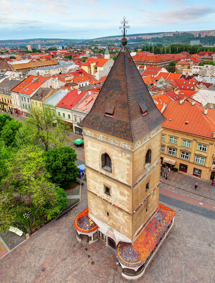 St. Urbans Tower in Kosice, Slovakia