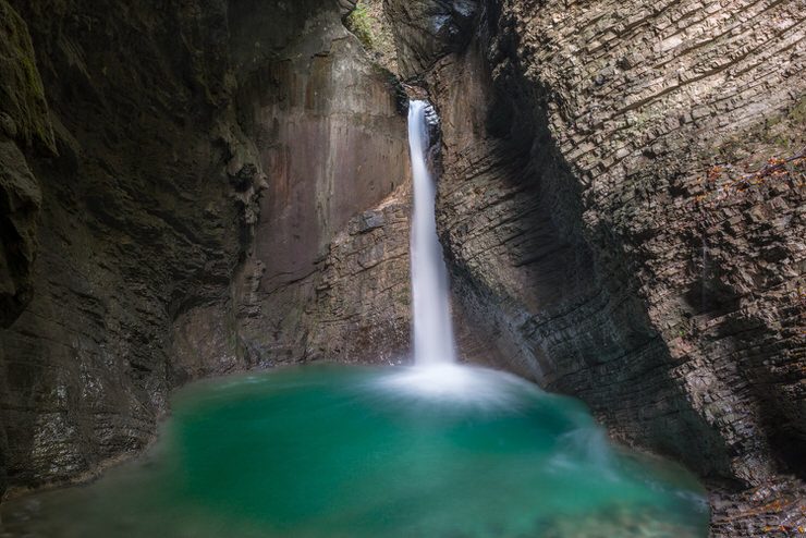 Kozjak waterfall, Triglav National Park, Slovenia