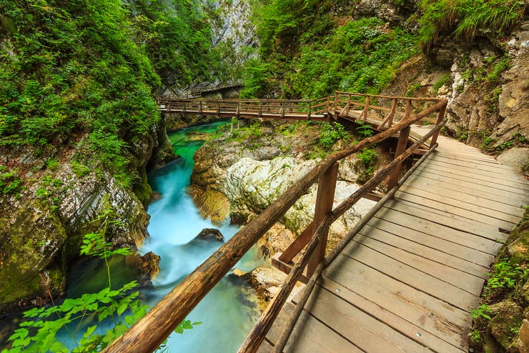 Vintgar Gorge, Bled, Slovenia