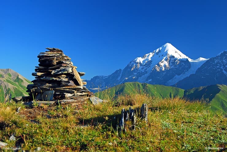 Mount Tetnuldi, Upper Svaneti, Georgia, Europe