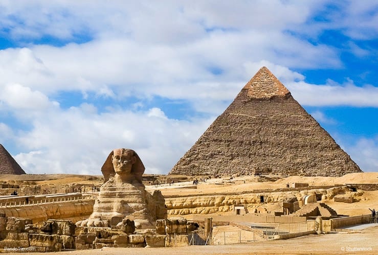 The Pyramids of Giza and The Sphinx, Egypt