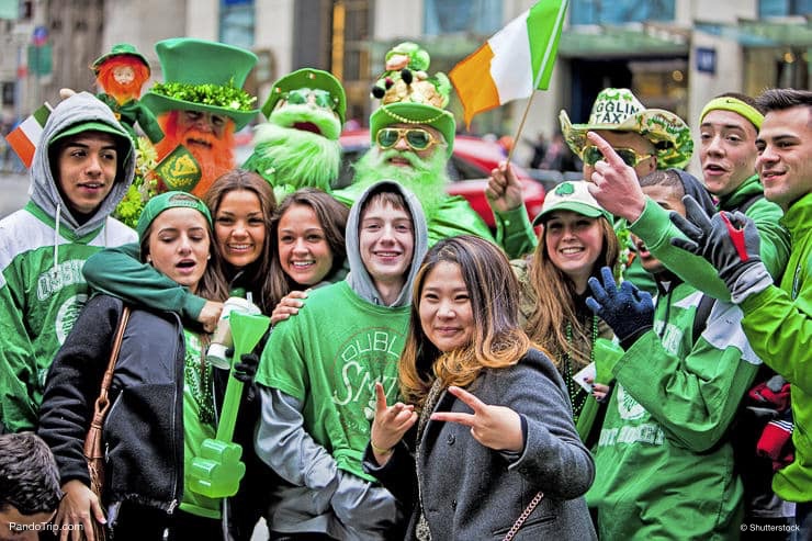 St Patricks Day Parade in New York City, United States