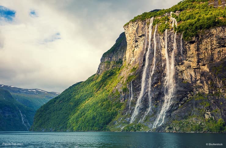 Seven Sisters Waterfall, Geiranger, Norway