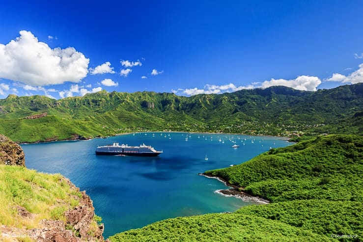 Bay of Taiohae, Nuku Hiva, Marquesas Islands, French Polynesia