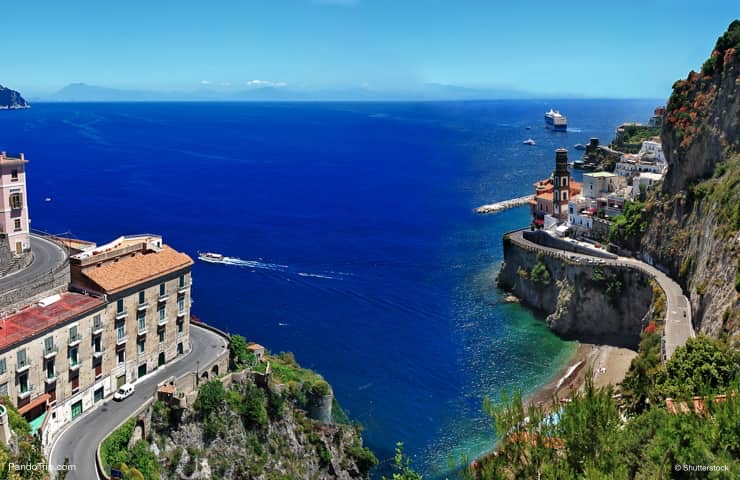 How to get to Atrani on Amalfi coast, Italy