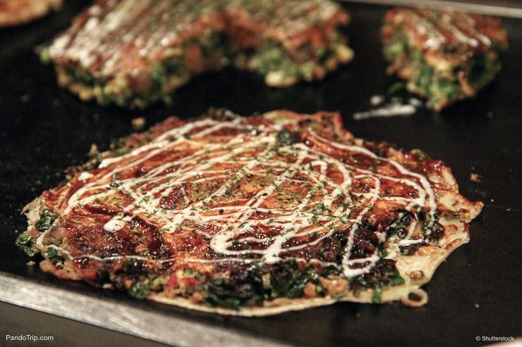 Okonomiyaki or Japanese Pizza
