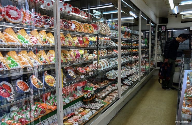 Plastic food store in Kappabashi, Asakusa