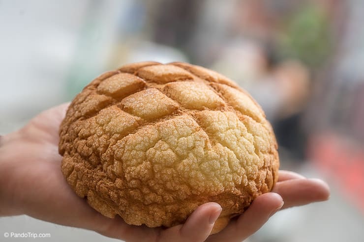 The Best Melonpan in the world from shop in Asakusa