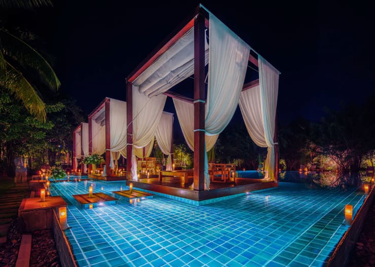 One of the Fanciest pool in the world. The Sarojin, Khao Lak, Thailand