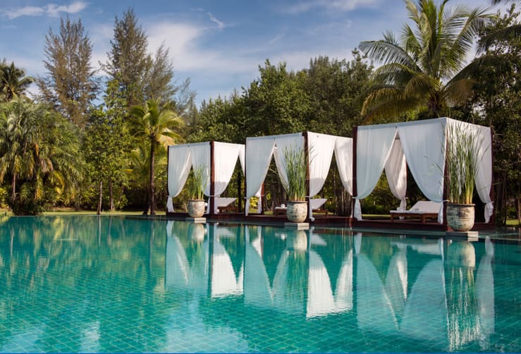 One of the best hotel pools world - The Sarojin, Khao Lak, Thailand