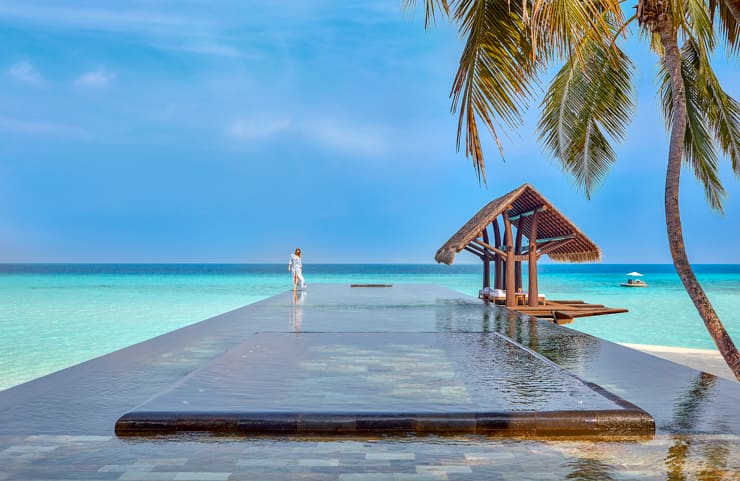 Serenity pool at the One & Only Reethi Rah resort, Maldives