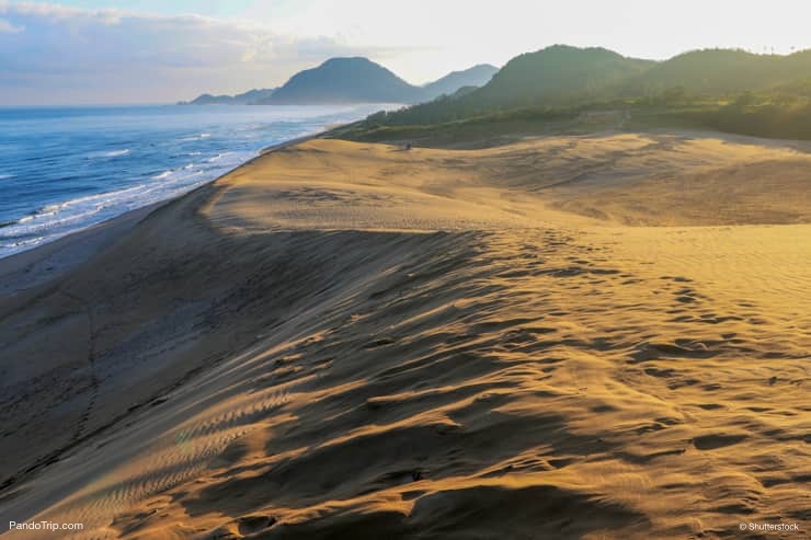 Tottori Sand Dunes Landscape in Japan
