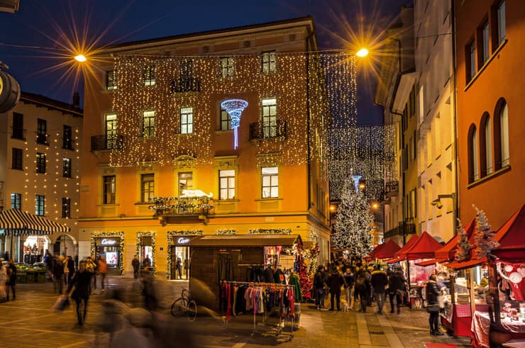 Christmas in Lugano, Switzerland