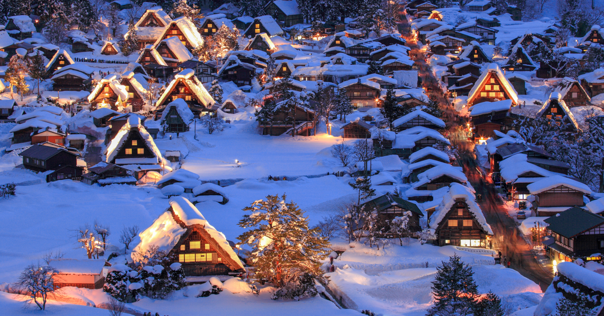 Most beautiful winter destinations in Japan