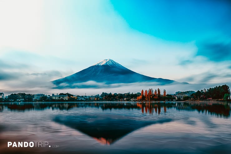 Mt Fuji and Lake Kawaguchiko, Japan