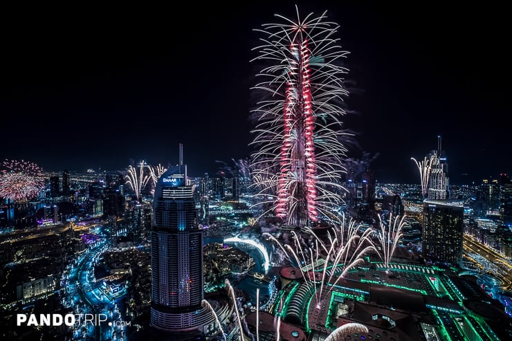 New Year’s Eve Burj Khalifa Fireworks