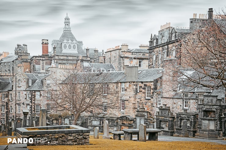 Greyfriars Kirkyard is said to have inspired some of the names of characters in the Harry Potter series