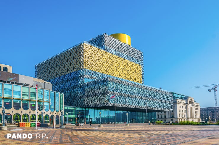 Library of Birmingham building in England