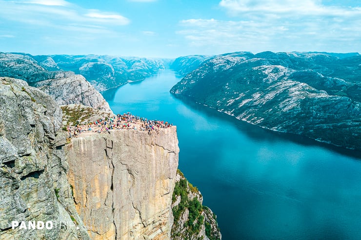 Pulpit Rock, Lysefjord in Norway