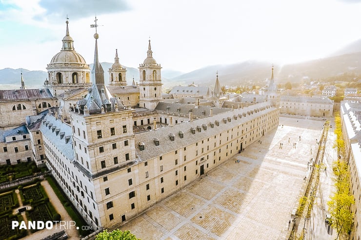 Royal Monastery of San Lorenzo de El Escorial in Spain