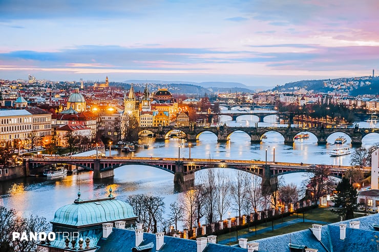 Classic view of Prague