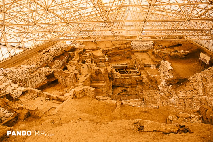 Catalhoyuk - one of the oldest settlements in the world
