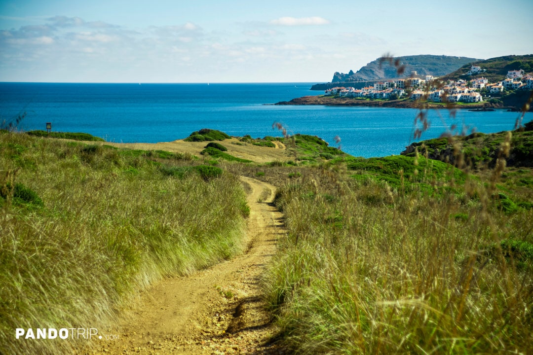 Camí de Cavalls toward Fornells town