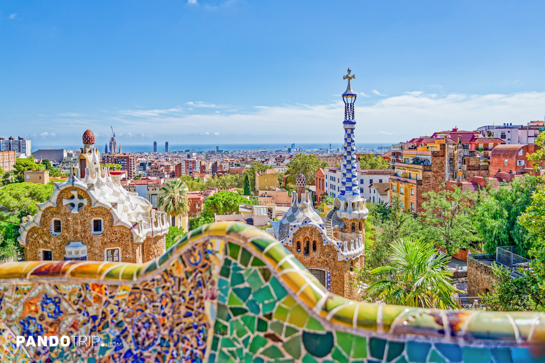 Park Güell: Gaudí’s colorful mosaic park with sweeping views over Barcelona.